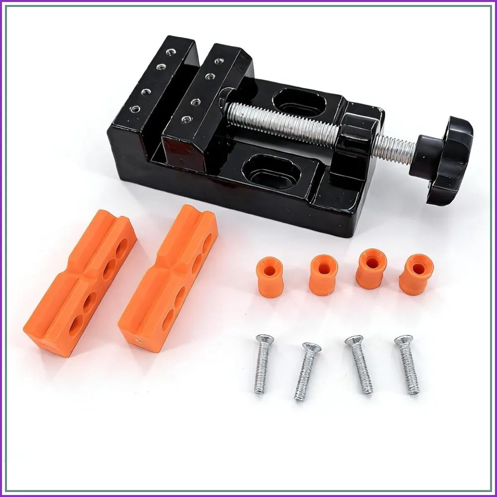 Mini Bench Vice Clamp, Flat Parallel Table Vise for Watch Repair, Jewelry, DIY Carving
Mini Bench Vice Clamp, Flat Parallel Table Vise for Watch Repair, Jewelry, DIY Carving