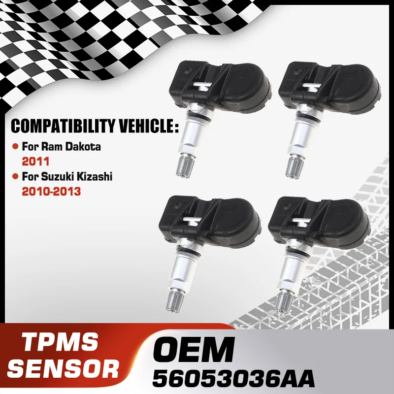 Car TPMS Tire Pressure Sensor Monitoring System For Ram Dakota 2011 Suzuki Kizashi 2010-2013 56053036AA 56029479AA 56029465AC
Car TPMS Tire Pressure Sensor Monitoring System For Ram Dakota 2011 Suzuki Kizashi 2010-2013 56053036AA 56029479AA 56029465AC
