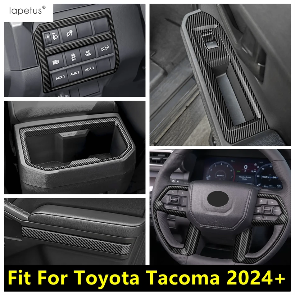 For Toyota Tacoma 2024 2025 Accessories Car Door Strip / Head Light / Window Lift / Steering Wheel Frame / Water Cup Cover Trim
For Toyota Tacoma 2024 2025 Accessories Car Door Strip / Head Light / Window Lift / Steering Wheel Frame / Water Cup Cover Trim