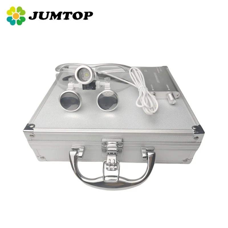 JUMTOP Dental Loupe 3.5X Magnification Surgical Medical Operation Binocular Dental Magnifier with Headlight
JUMTOP Dental Loupe 3.5X Magnification Surgical Medical Operation Binocular Dental Magnifier with Headlight