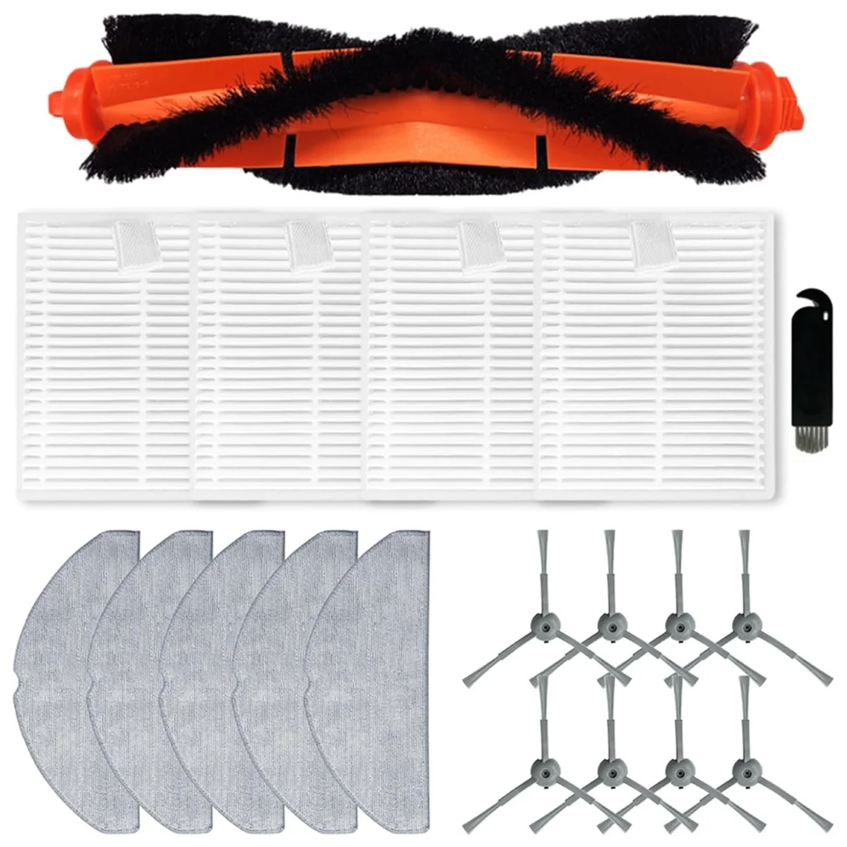A58E-For Lubluelu L20 Robot Vacuum Replacement Main Side Brush HEPA Filter Mop Pads Spare Parts Accessories
A58E-For Lubluelu L20 Robot Vacuum Replacement Main Side Brush HEPA Filter Mop Pads Spare Parts Accessories