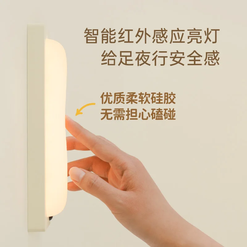 Dual-use Wireless sensor Night light Rechargeable Bedroom Sunset Automatic Human Body StripledNight Charging
Dual-use Wireless sensor Night light Rechargeable Bedroom Sunset Automatic Human Body StripledNight Charging