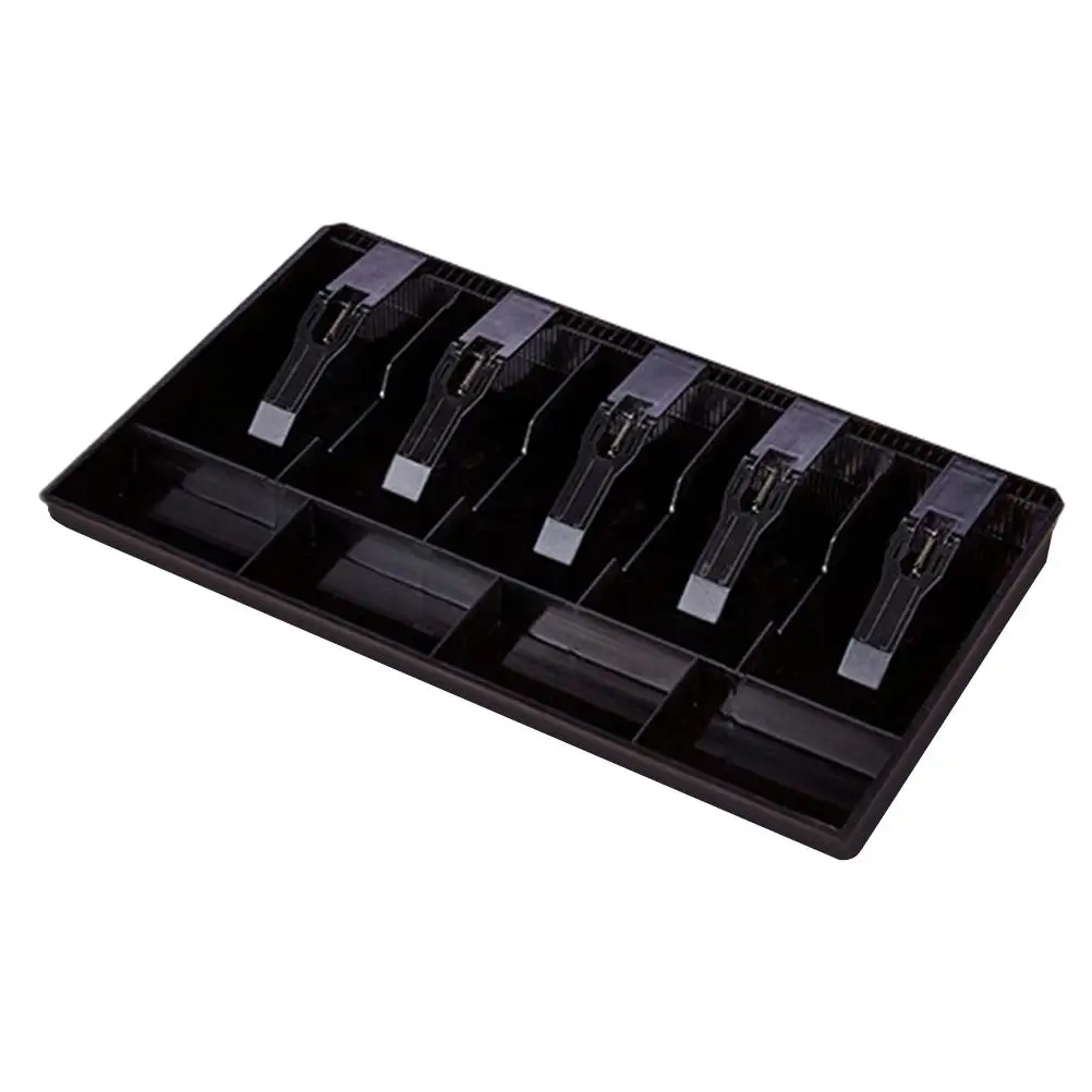 Cash Drawer Tray Insert 5 Bill 4 Coin Compartments for Cash Management in Stores Supermarkets Pharmacies Restaurants
Cash Drawer Tray Insert 5 Bill 4 Coin Compartments for Cash Management in Stores Supermarkets Pharmacies Restaurants