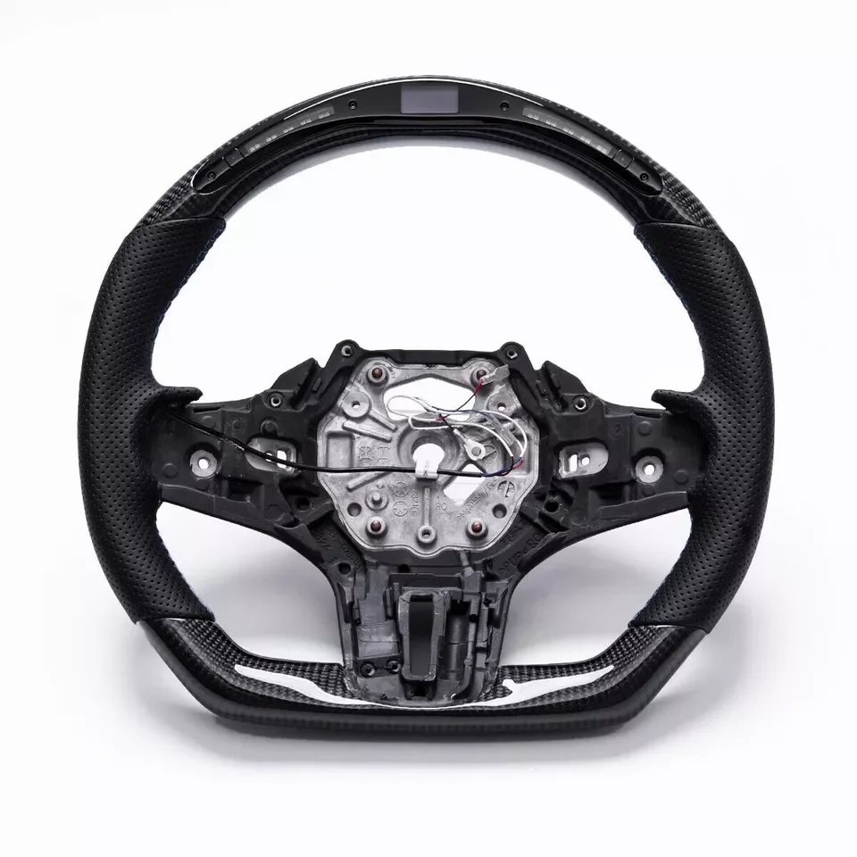 Real Carbon Fiber Customized LED Steering Wheel for BMW G20 M3 M4 3-Series W/Heated
Real Carbon Fiber Customized LED Steering Wheel for BMW G20 M3 M4 3-Series W/Heated