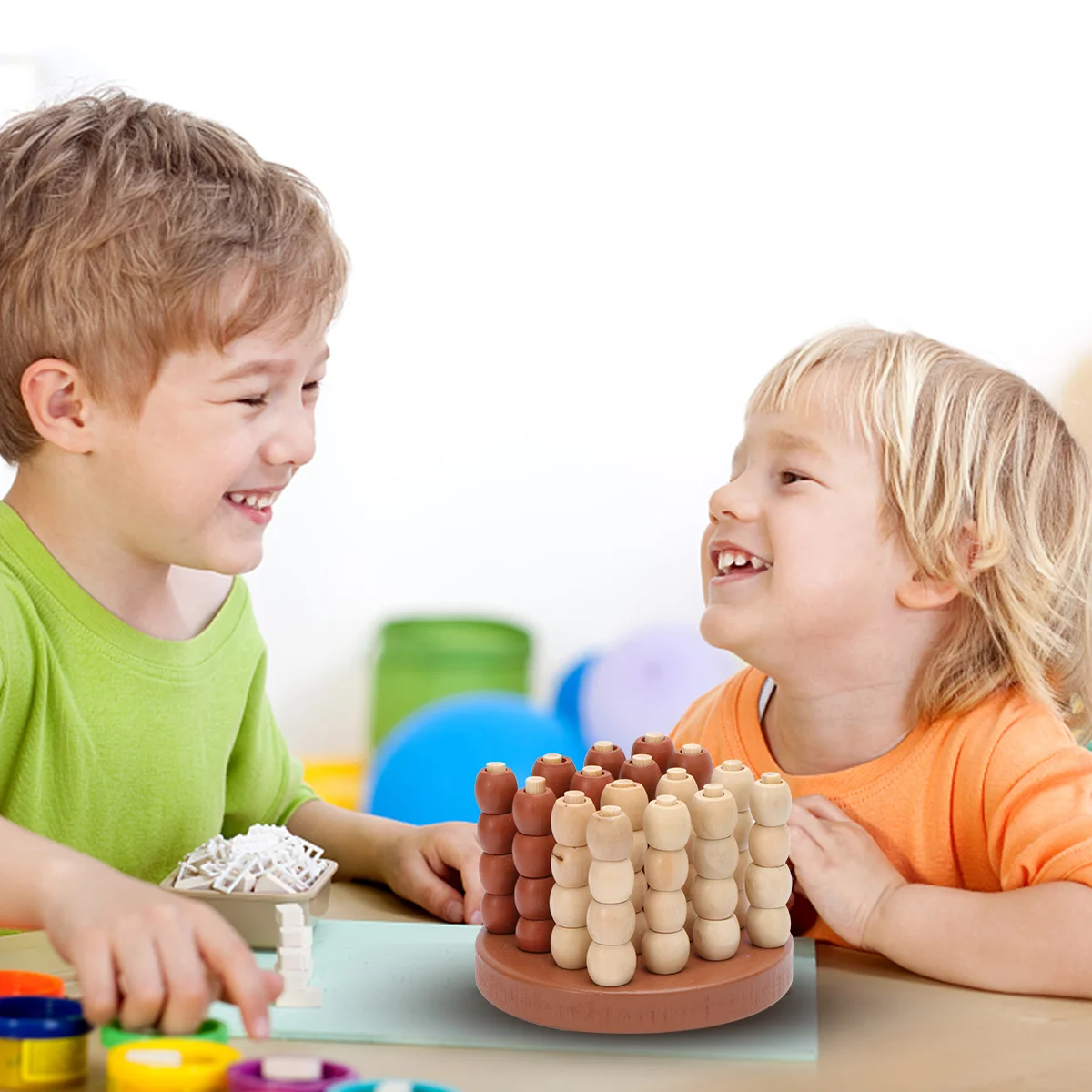 1Pcs Four-in-A-Row Checker Game Educational Board Game for Family Travel Parent- Interactive Fun
1Pcs Four-in-A-Row Checker Game Educational Board Game for Family Travel Parent- Interactive Fun