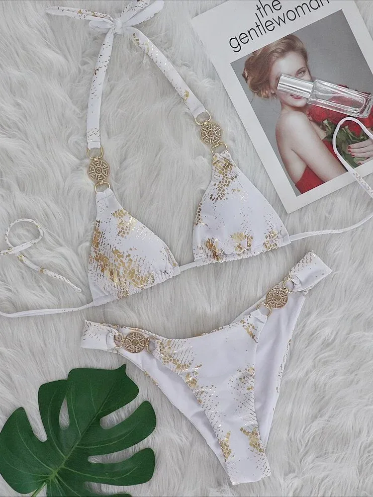 Bikinis Women White Snake Skin Print Rhinestone Micro Swimsuit 2025 Luxury Brazilian Push Up Beach Bathing Suit Thong Swimwear
Bikinis Women White Snake Skin Print Rhinestone Micro Swimsuit 2025 Luxury Brazilian Push Up Beach Bathing Suit Thong Swimwear