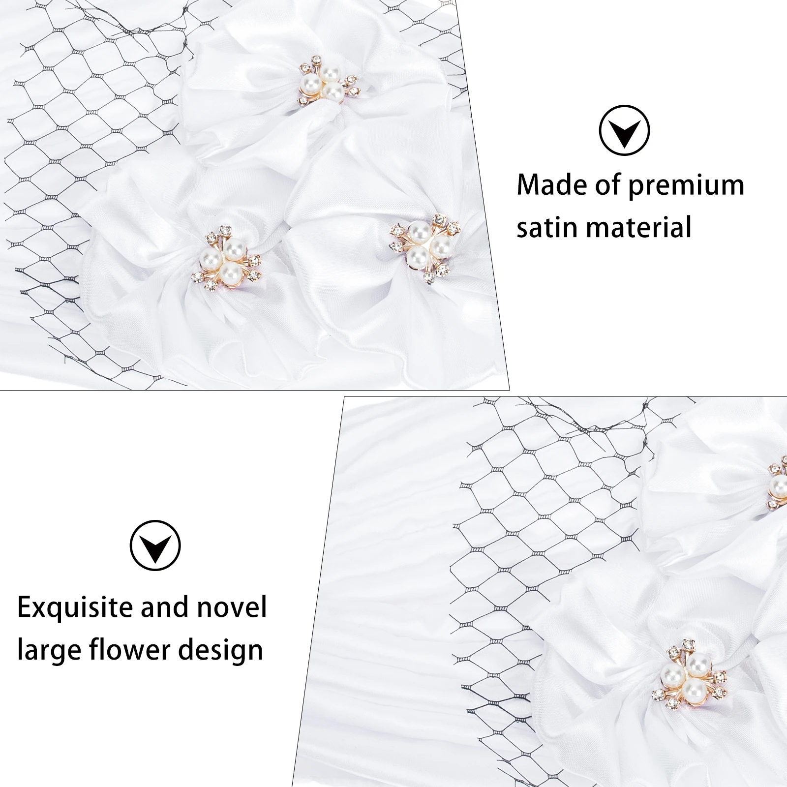 Imitation Silk Scarf Hat Ladies Turbans for Women Satin Bonnet Stylish Hats Women's Headscarf Big Flower
Imitation Silk Scarf Hat Ladies Turbans for Women Satin Bonnet Stylish Hats Women's Headscarf Big Flower