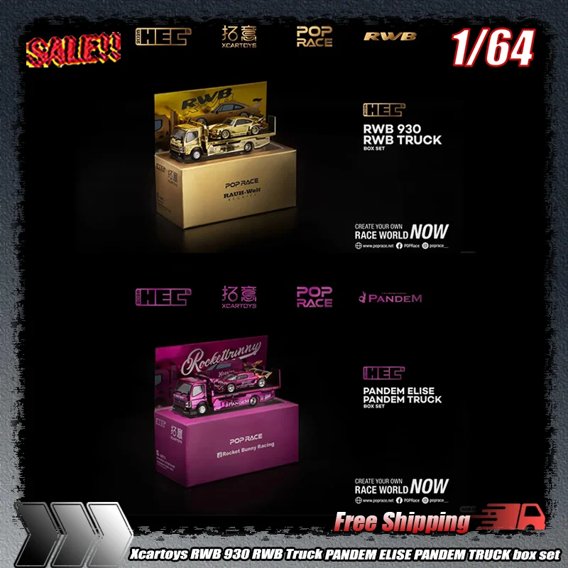 2026 Hec 1:64 XcartoysRwb 930 Rwb Truck Pandem Elise Pandem Truck Box Set Alloy Miniature Die-Casting Car Model Kids Toys Gifts
2026 Hec 1:64 XcartoysRwb 930 Rwb Truck Pandem Elise Pandem Truck Box Set Alloy Miniature Die-Casting Car Model Kids Toys Gifts