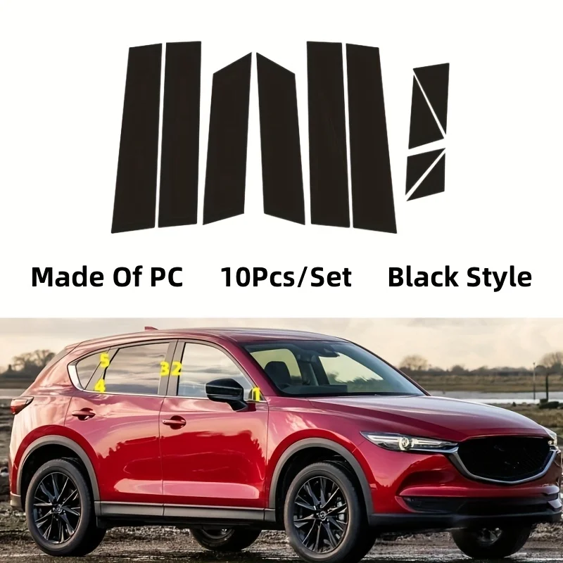 Polished Pillar Posts Gloss Black Fit for Mazda CX-5 2017-2024 Cover BC Column Sticker Center Pillar Door Window Decors Strip
Polished Pillar Posts Gloss Black Fit for Mazda CX-5 2017-2024 Cover BC Column Sticker Center Pillar Door Window Decors Strip