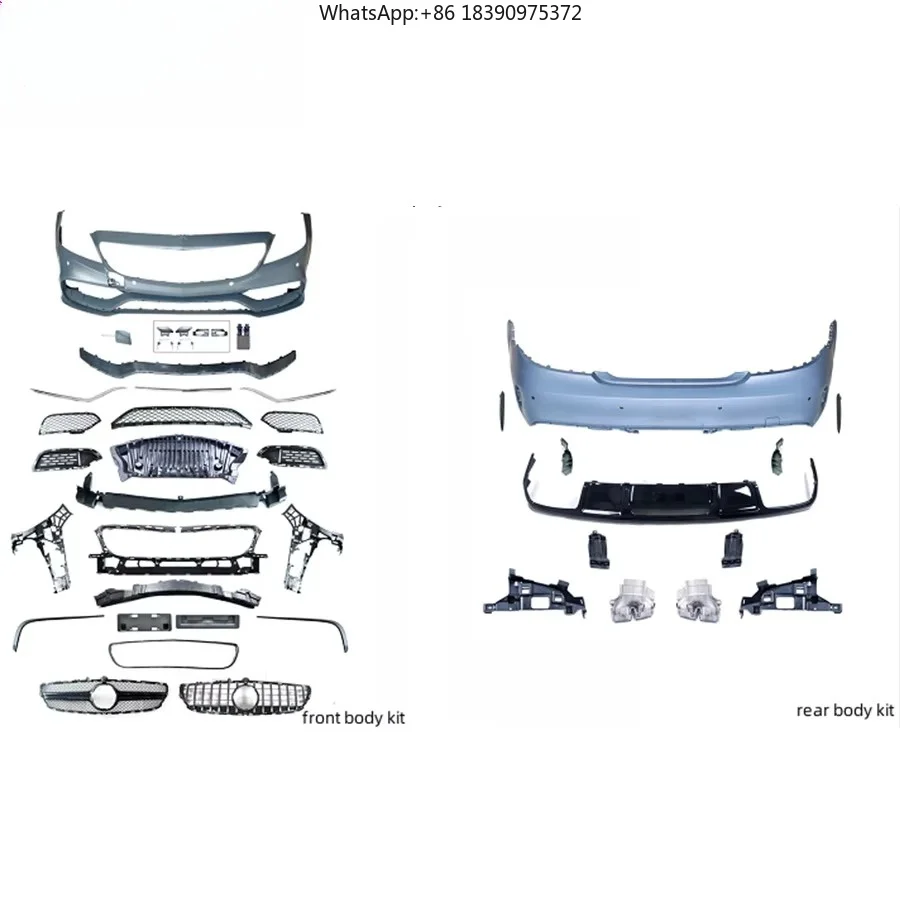 Automobiles Body Parts Facelift Car Bady Kit Upgrade Set Front Bumper Rear Bumper Grille CLS Class W218
Automobiles Body Parts Facelift Car Bady Kit Upgrade Set Front Bumper Rear Bumper Grille CLS Class W218