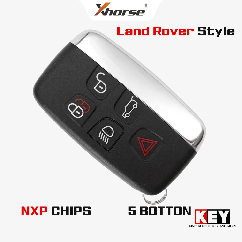Xhorse XSLR03EN Smart Remote Key new Land Rovver syle Car key Compatible Max pro/Mini key tool /Key tool plus
Xhorse XSLR03EN Smart Remote Key new Land Rovver syle Car key Compatible Max pro/Mini key tool /Key tool plus