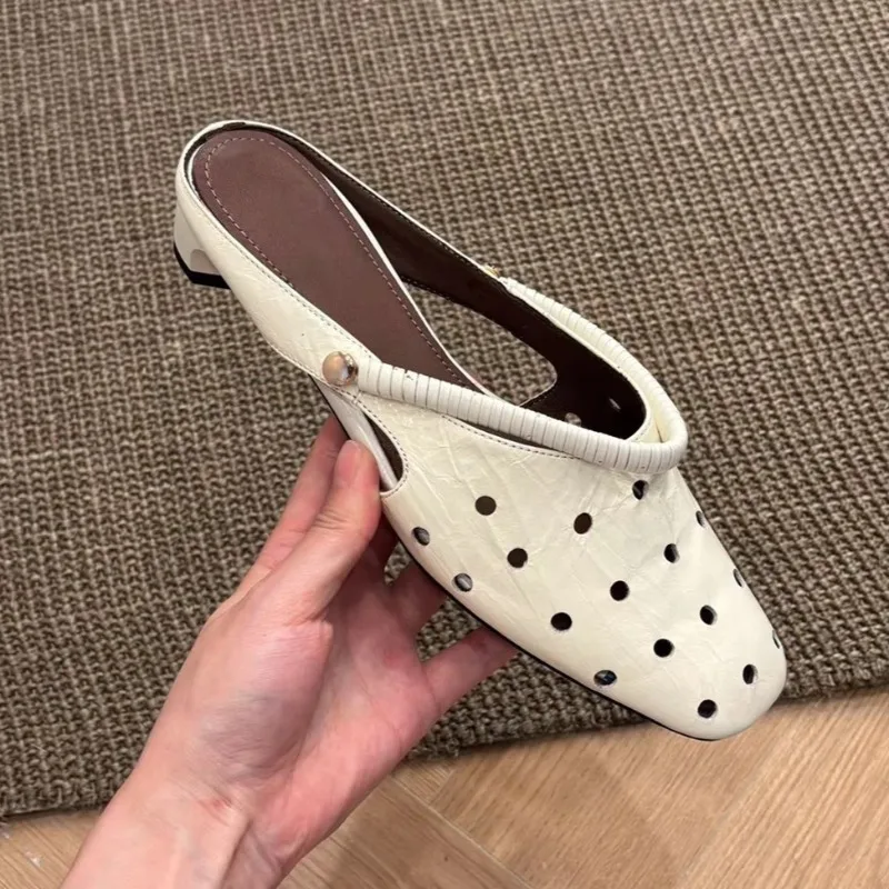 Retro Womens Shoes Fashion Baotou Low Heel Sandals for Woman Comfortable Vacation Casual Shoes Designer Shoes Sandalias De Mujer
Retro Womens Shoes Fashion Baotou Low Heel Sandals for Woman Comfortable Vacation Casual Shoes Designer Shoes Sandalias De Mujer
