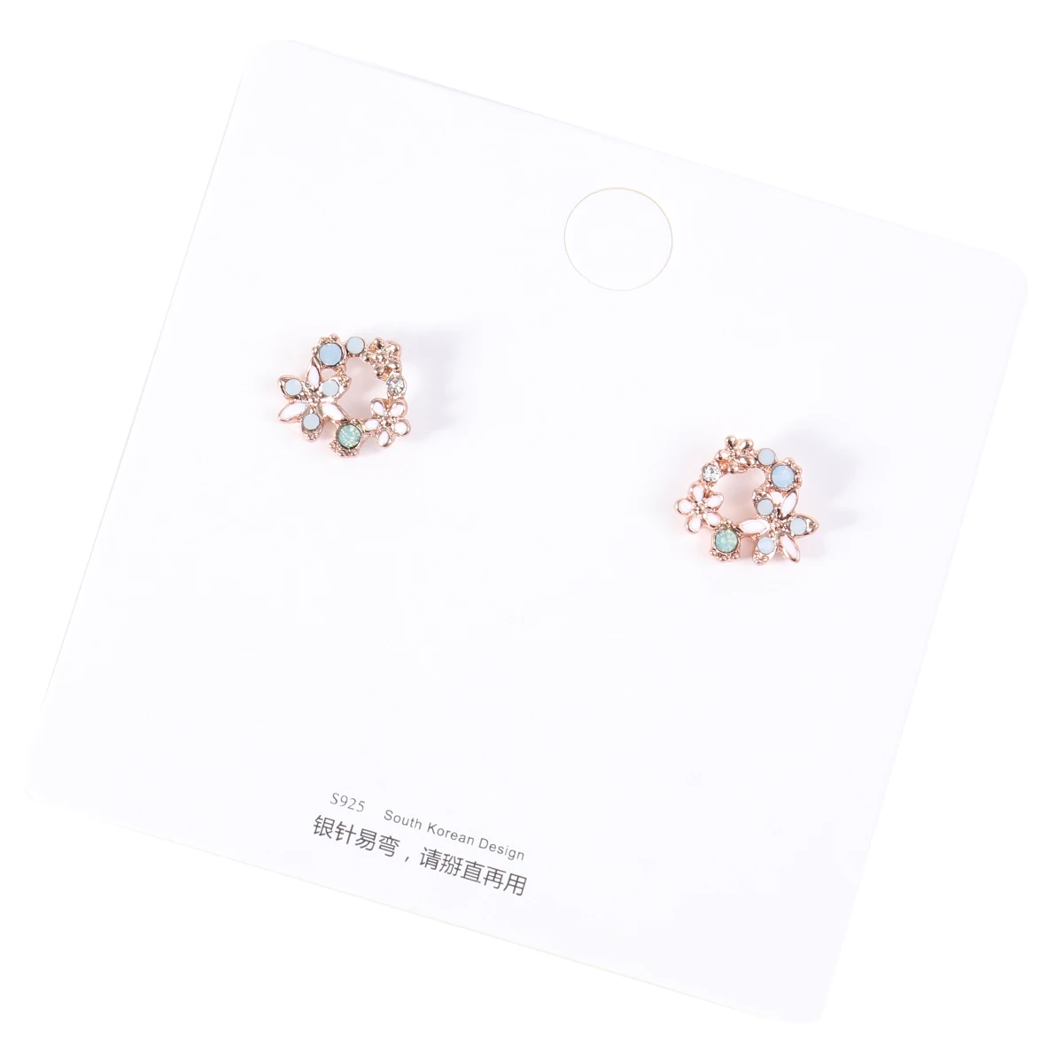 Flower Earrings Garland Ear Wreath Ear Elegant Simple All- Eardrop Petals Silver Ear Pendant for Decoration Rose Gold (E554)
Flower Earrings Garland Ear Wreath Ear Elegant Simple All- Eardrop Petals Silver Ear Pendant for Decoration Rose Gold (E554)