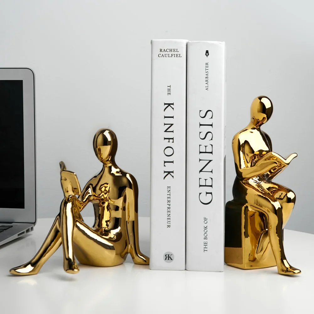 Room Decor Bookshelf Decoration Desk Accessories Golden Home Decorative Figures Sculptures Figurine Statue Figurines Luxury
Room Decor Bookshelf Decoration Desk Accessories Golden Home Decorative Figures Sculptures Figurine Statue Figurines Luxury