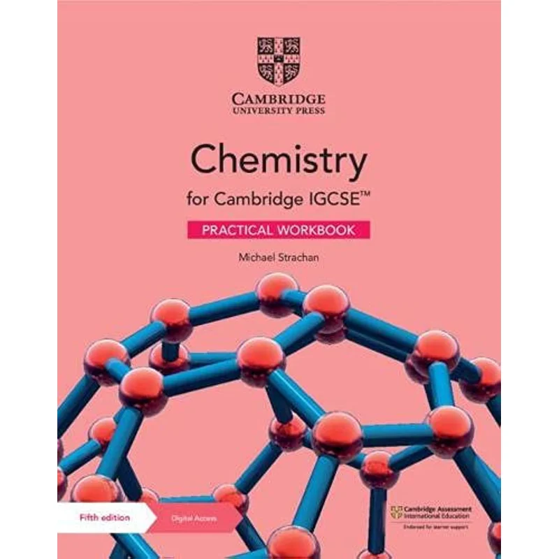 Cambridge IGCSE Chemistry Practical Workbook With Digital Access 2 Years Michael Strachan 9781108948340
Cambridge IGCSE Chemistry Practical Workbook With Digital Access 2 Years Michael Strachan 9781108948340