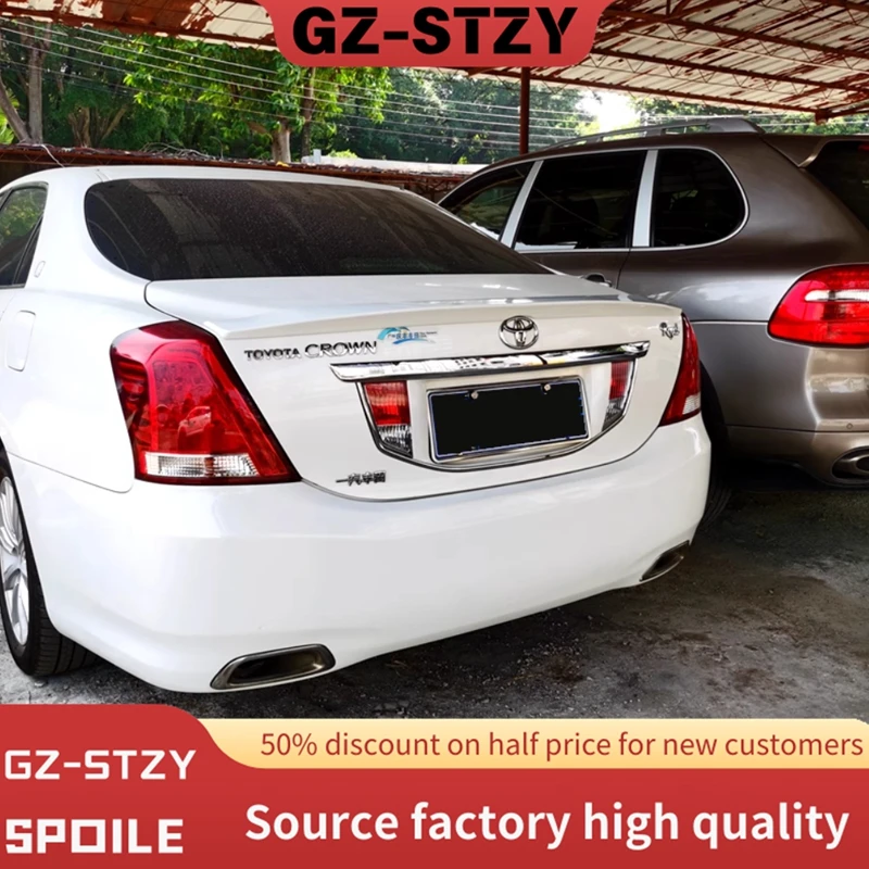 For Big Spoiler Accessories Toyota Crown ABS Plastic CAR Trunk Boot Tail Wing Body Kit 2010 2011 2012 Year
For Big Spoiler Accessories Toyota Crown ABS Plastic CAR Trunk Boot Tail Wing Body Kit 2010 2011 2012 Year
