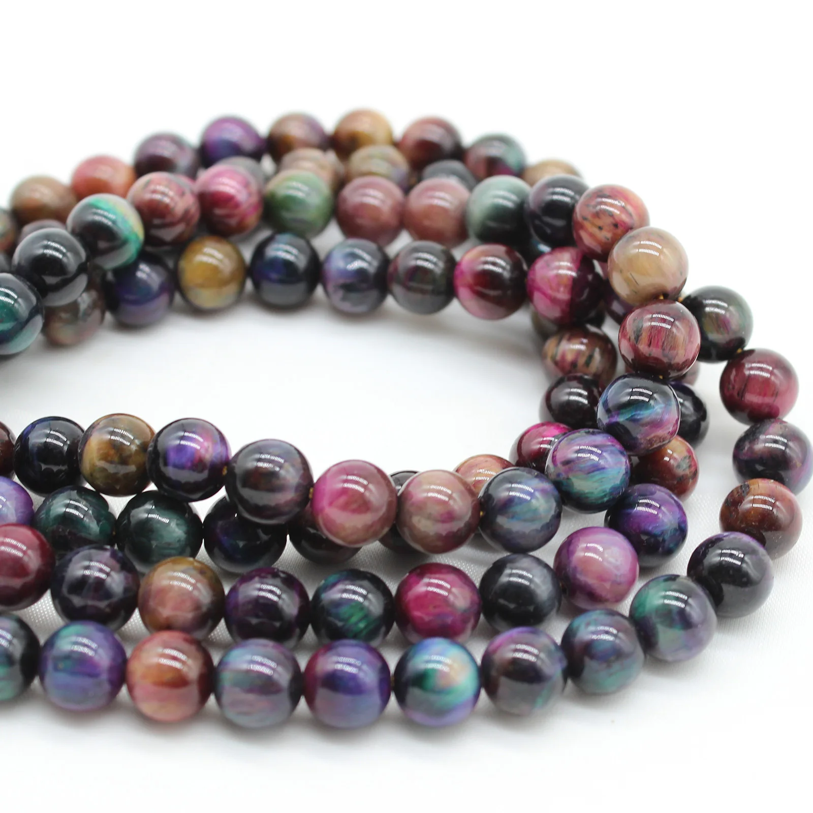 Natural Stone Beads Mixed Color Rainbow Tiger Eye Stone Beads Round Loose Beads 8mm For Diy Bracelets Jewelry Making
Natural Stone Beads Mixed Color Rainbow Tiger Eye Stone Beads Round Loose Beads 8mm For Diy Bracelets Jewelry Making
