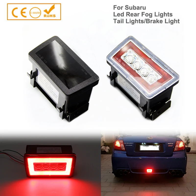 F1 Style strobe LED Rear Fog Light Kit For 2011-up Subaru WRX STi Impreza XV LED Rear Fog, Tail/Brake 12V Red
F1 Style strobe LED Rear Fog Light Kit For 2011-up Subaru WRX STi Impreza XV LED Rear Fog, Tail/Brake 12V Red