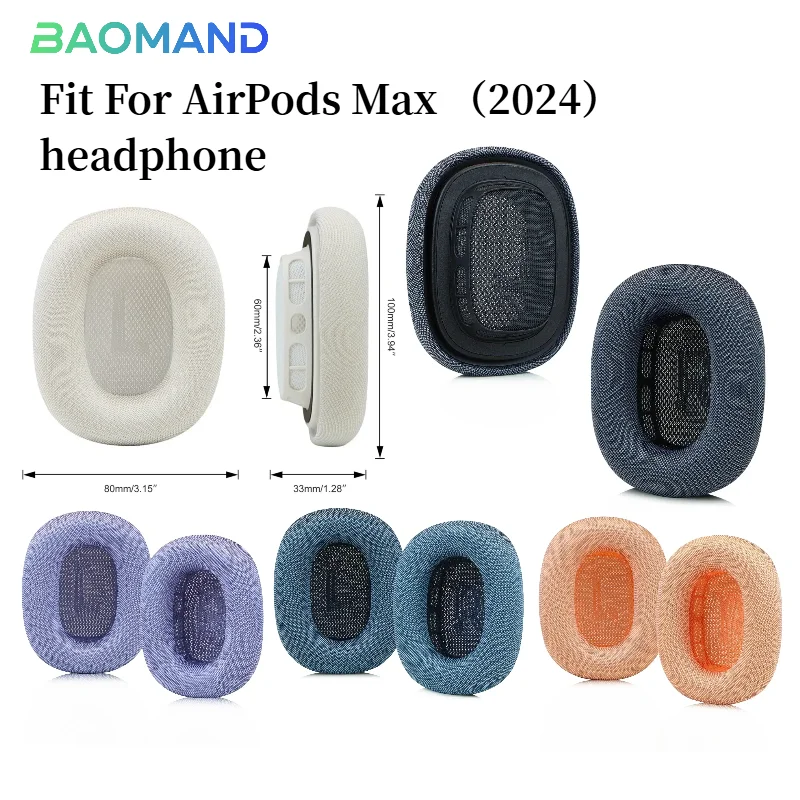 2pcs/pairs Leather Headphone Foam For AirPods Max (2024) Headset Ear pads Cushion Replacement Covers Accoriess
2pcs/pairs Leather Headphone Foam For AirPods Max (2024) Headset Ear pads Cushion Replacement Covers Accoriess