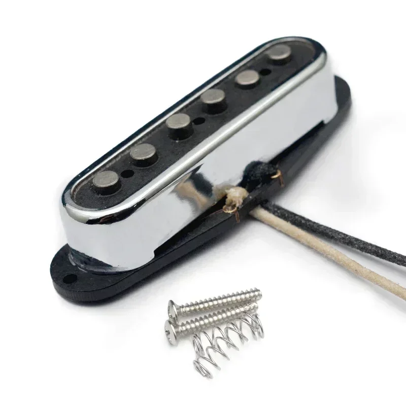 Alnico 3 Staggered ST Style Electric Guitar Pickup Vintage Chrome Open Brass Cover Fiber Bobbin for Enhanced Sound Quality
Alnico 3 Staggered ST Style Electric Guitar Pickup Vintage Chrome Open Brass Cover Fiber Bobbin for Enhanced Sound Quality