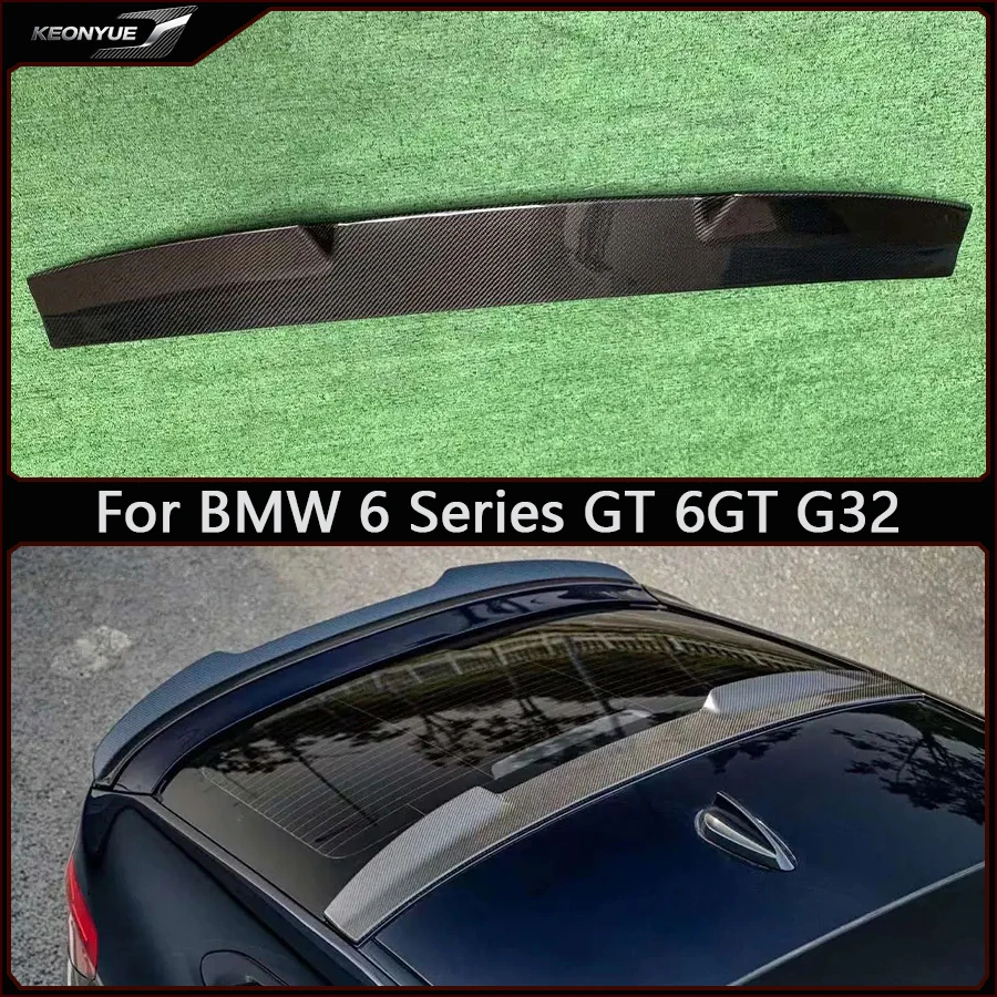 For BMW 6 Series GT 6GT G32 630 640i Carbon Fiber Top wing Roof Spoiler Rear Trunk Spoiler Car Accessories body kits
For BMW 6 Series GT 6GT G32 630 640i Carbon Fiber Top wing Roof Spoiler Rear Trunk Spoiler Car Accessories body kits