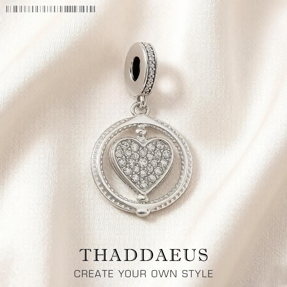 Love Heart Rotated Dangle Charm Brand New Romantic Fine Women Jewelry Pure Magic 925 Sterling Silver Pendant
Love Heart Rotated Dangle Charm Brand New Romantic Fine Women Jewelry Pure Magic 925 Sterling Silver Pendant