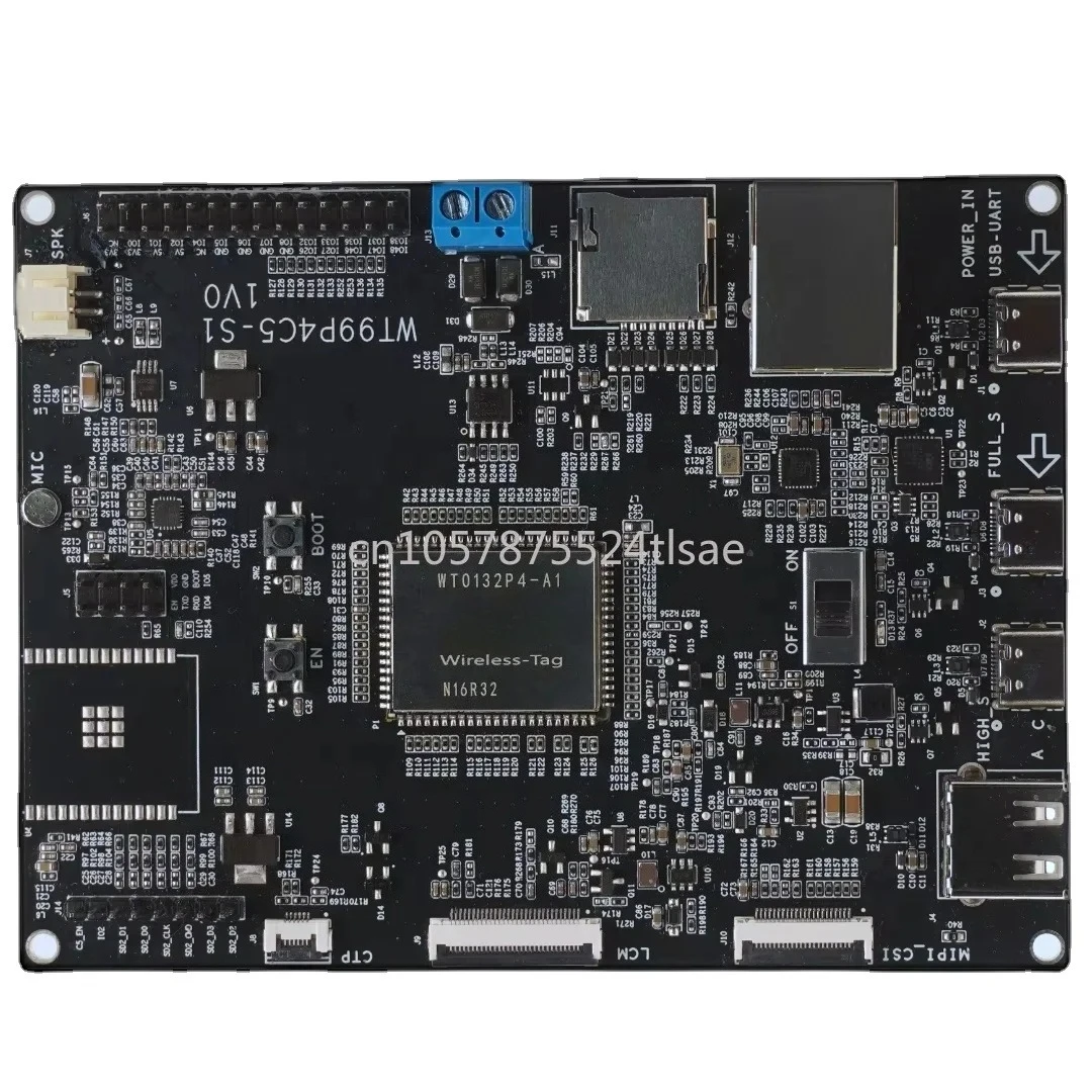 ESP32-P4 Som's new Esp32-C5 and ESP32 P4 development boards WT99P4C5-S1 ESP32-C6 Wifi Ble module supports 7-inch LCD displays
ESP32-P4 Som's new Esp32-C5 and ESP32 P4 development boards WT99P4C5-S1 ESP32-C6 Wifi Ble module supports 7-inch LCD displays