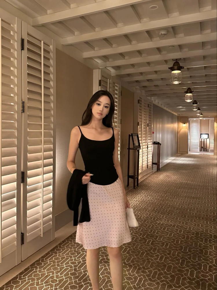 2026 New Women's Playful Satin Mermaid Skirt A-line Pink Coffee Polka Dot French Elegant Light Mature Style
2026 New Women's Playful Satin Mermaid Skirt A-line Pink Coffee Polka Dot French Elegant Light Mature Style