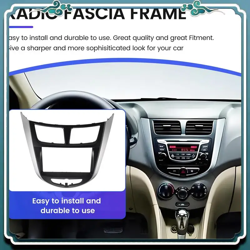 ABTU-Car Refitting Radio Fascia Frame Panel DVD Trim Kit For HYUNDAI I-25 I25 Accent Solaris Verna 2DIN Dash Stereo Interface,2
ABTU-Car Refitting Radio Fascia Frame Panel DVD Trim Kit For HYUNDAI I-25 I25 Accent Solaris Verna 2DIN Dash Stereo Interface,2