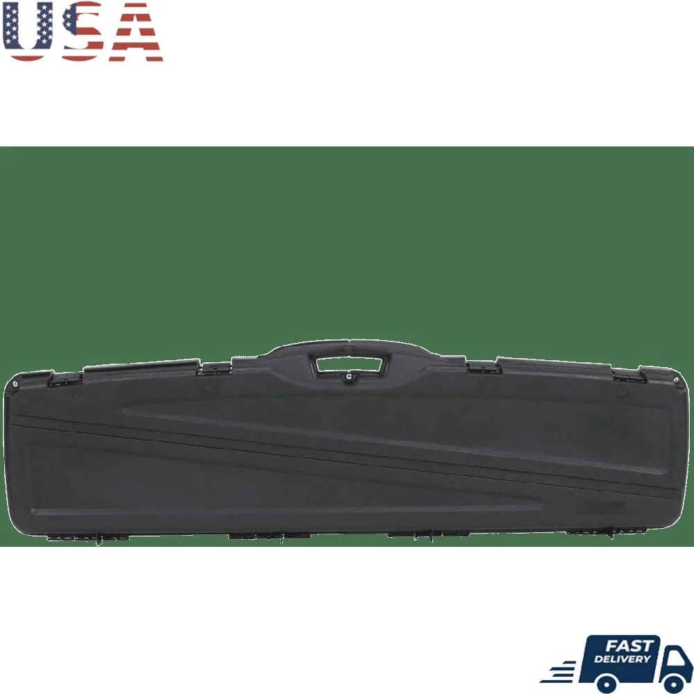 Double Rifle Case Scoped or Non Scoped Guns 50 Inch Durable Hard Shell with Foam Inserts Travel Storage
Double Rifle Case Scoped or Non Scoped Guns 50 Inch Durable Hard Shell with Foam Inserts Travel Storage