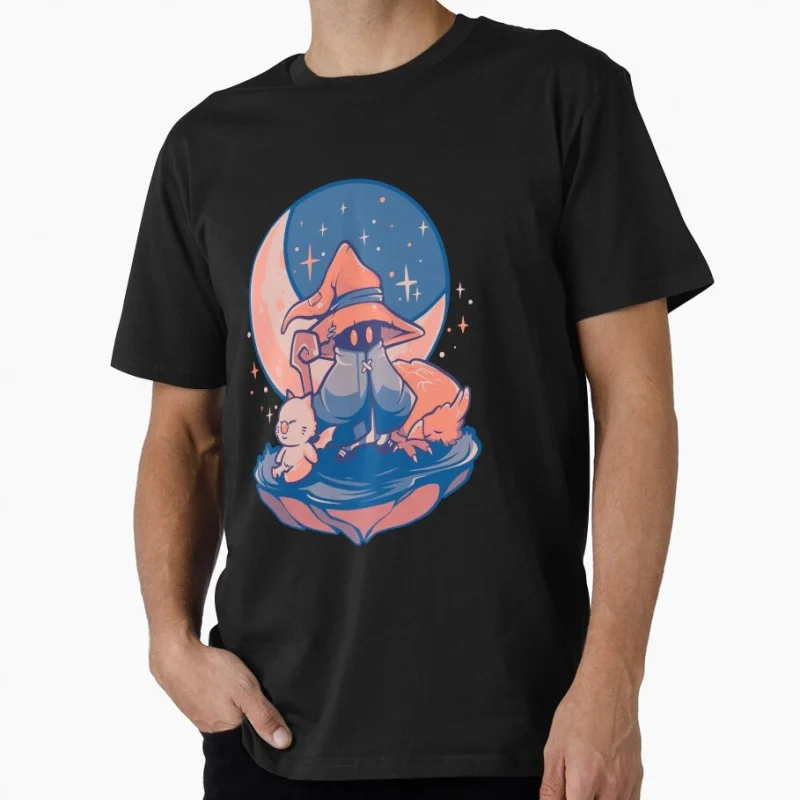 FFIX Nightfall Black Mage X Moogle Final Fantasy Gift T shirt for gamer Short Sleeve Graphic Clothes All size tops S-6XL
FFIX Nightfall Black Mage X Moogle Final Fantasy Gift T shirt for gamer Short Sleeve Graphic Clothes All size tops S-6XL