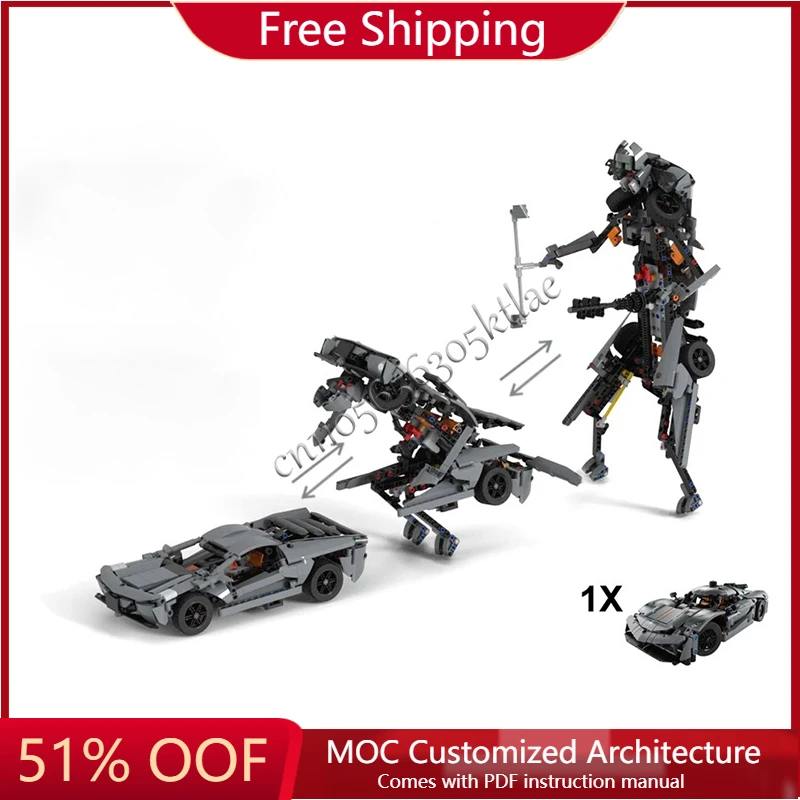 734 PCS Famous Film Trans Technology Formation Robot Toy Version MOC Building Block Model Car Children's Assembly Birthday Gifts
734 PCS Famous Film Trans Technology Formation Robot Toy Version MOC Building Block Model Car Children's Assembly Birthday Gifts
