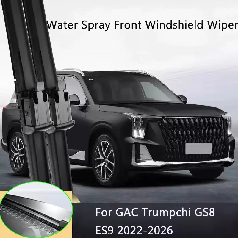 Car Custom Wet Arm Frameless Wiper Blades Windshield Water Spray Cleaning Auto Accessory For GAC TRUMPCHI GS8 ES9 2022-2026
Car Custom Wet Arm Frameless Wiper Blades Windshield Water Spray Cleaning Auto Accessory For GAC TRUMPCHI GS8 ES9 2022-2026
