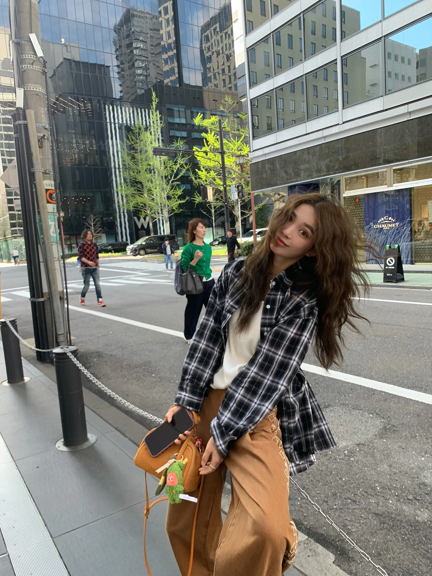 Casual Loose Women's Plaid Shirt Sun Protection Clothing Fashionable Street Style Breathable Cotton Long Sleeve Button up
Casual Loose Women's Plaid Shirt Sun Protection Clothing Fashionable Street Style Breathable Cotton Long Sleeve Button up