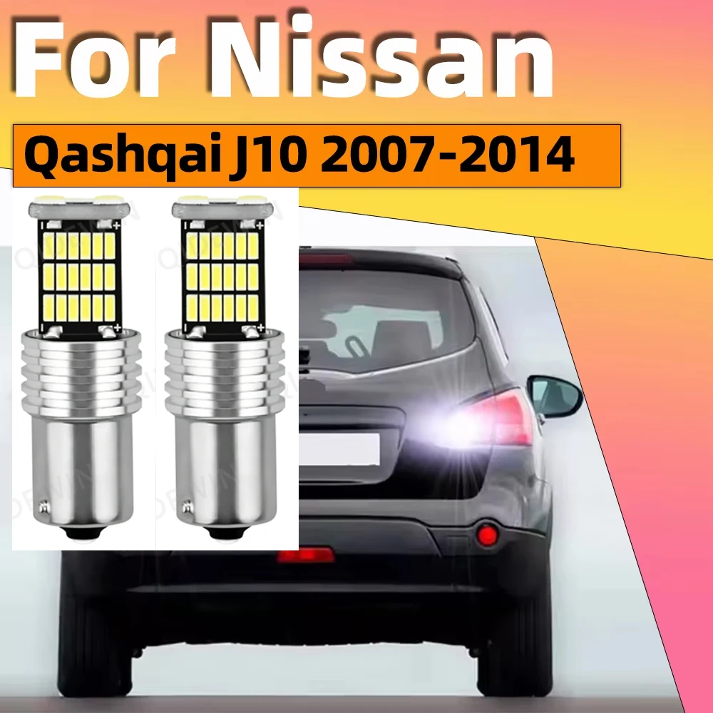 2Pcs Canbus LED Backup Lamp Reversing Lights For Nissan Qashqai J10 NJ10 JJ10E 2007 2008 2009 2010 2011 2012 2013 2014 Plug&Play
2Pcs Canbus LED Backup Lamp Reversing Lights For Nissan Qashqai J10 NJ10 JJ10E 2007 2008 2009 2010 2011 2012 2013 2014 Plug&Play