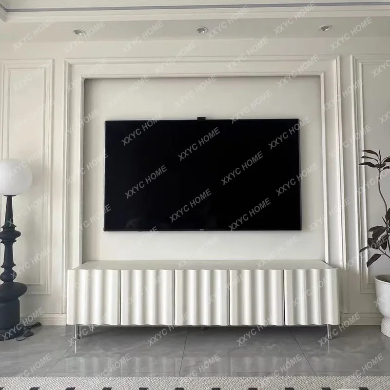 BFrench Cream Wind Solid Wood TV Cabinet Living Room Light Luxury Modern Simple Storage Floor Cabinet
BFrench Cream Wind Solid Wood TV Cabinet Living Room Light Luxury Modern Simple Storage Floor Cabinet