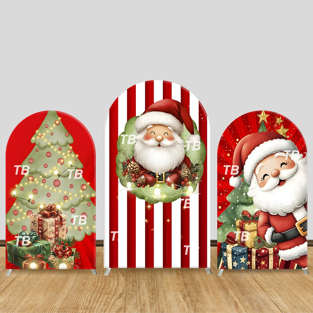 Red White Christmas Arch Backdrop Cover Cute Santa Claus Tree Gift Theme Holiday Party Decor Photo Booth Background Supplies
Red White Christmas Arch Backdrop Cover Cute Santa Claus Tree Gift Theme Holiday Party Decor Photo Booth Background Supplies