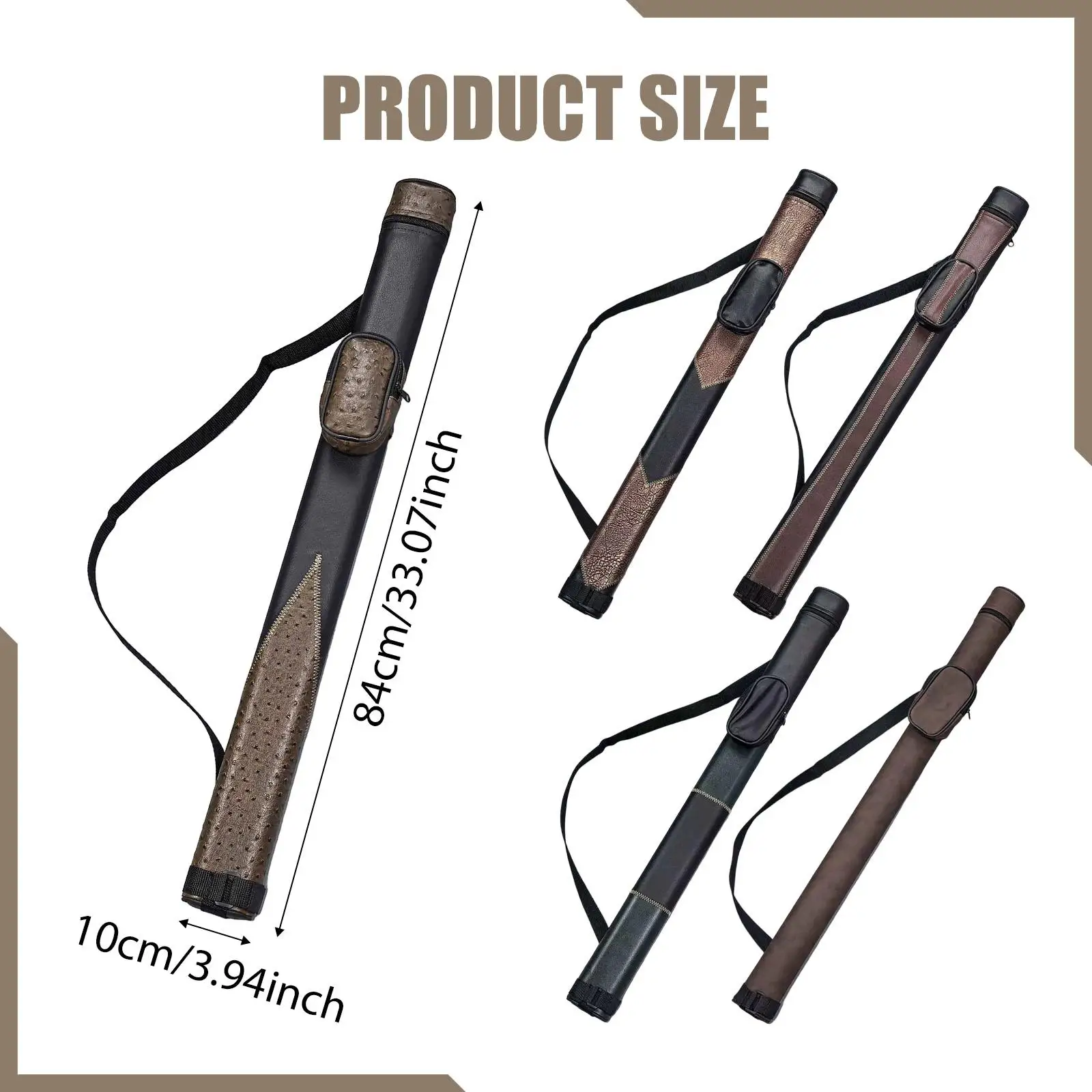 Secure Pool Cue Case Portable Organizer Adjustable Strap Hard Shell Billiard Stick Bag for Billiard Hall and Repair Tools
Secure Pool Cue Case Portable Organizer Adjustable Strap Hard Shell Billiard Stick Bag for Billiard Hall and Repair Tools