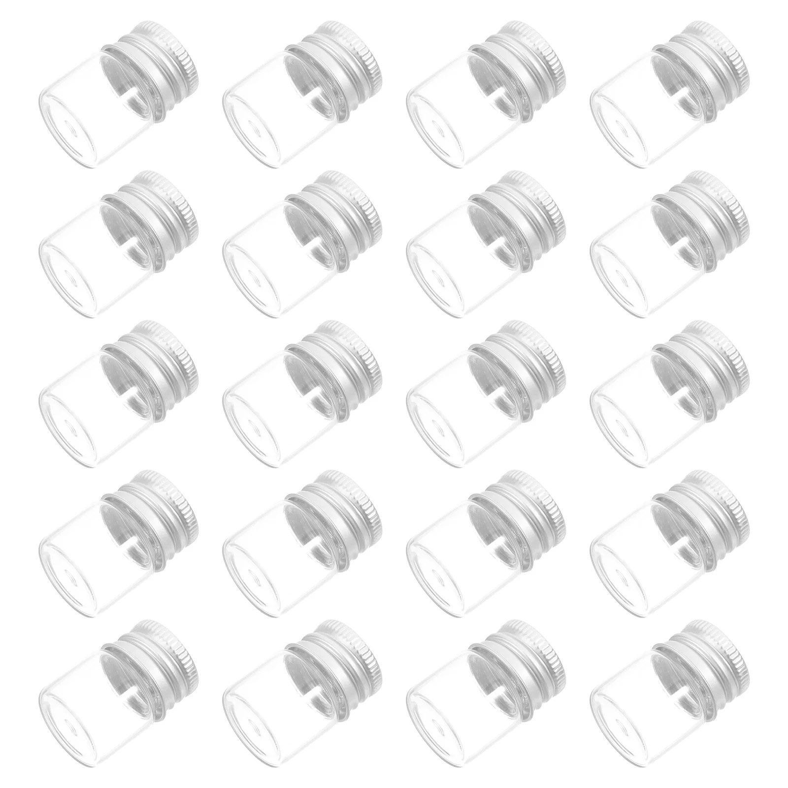20Pcs Mini Transparent Glass Vials Aluminum Screw Caps Small Message Bottles DIY Crafts Wedding Favor Tiny Storage Jars
20Pcs Mini Transparent Glass Vials Aluminum Screw Caps Small Message Bottles DIY Crafts Wedding Favor Tiny Storage Jars