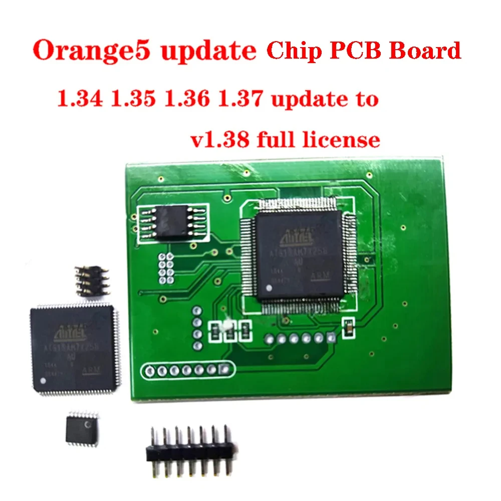 Orange5 v1.38 Upgrade Chip PCB kit for Orange 5 Super Pro ECU Programmer Full Activation to Upgrade Orange V1.37 V1.36 V1.35 1.3
Orange5 v1.38 Upgrade Chip PCB kit for Orange 5 Super Pro ECU Programmer Full Activation to Upgrade Orange V1.37 V1.36 V1.35 1.3