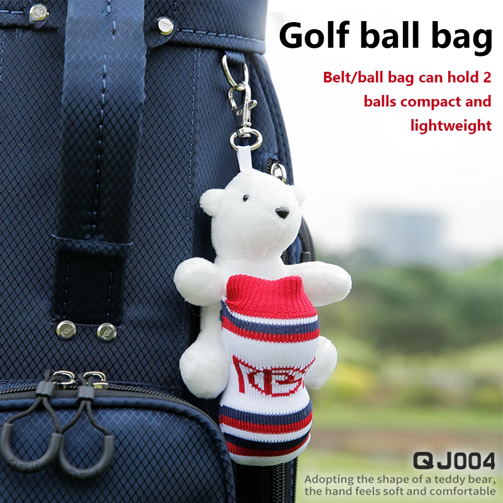 Golf Ball Pouch Doll Golfer Sports Belt Waist Tee Holder With Hook Sack Collector 2 Golf Balls 3 Tees Capacity Outdoor Training
Golf Ball Pouch Doll Golfer Sports Belt Waist Tee Holder With Hook Sack Collector 2 Golf Balls 3 Tees Capacity Outdoor Training