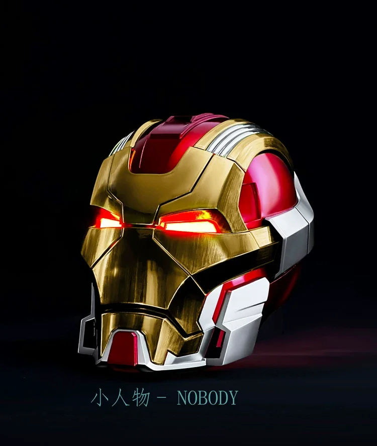 Marvel Iron Man Mk5 / Mk50 / Mk17 Helmet Arm Wearable Collectible Ornament Intelligent Voice Control Deformation Matte Gold
Marvel Iron Man Mk5 / Mk50 / Mk17 Helmet Arm Wearable Collectible Ornament Intelligent Voice Control Deformation Matte Gold