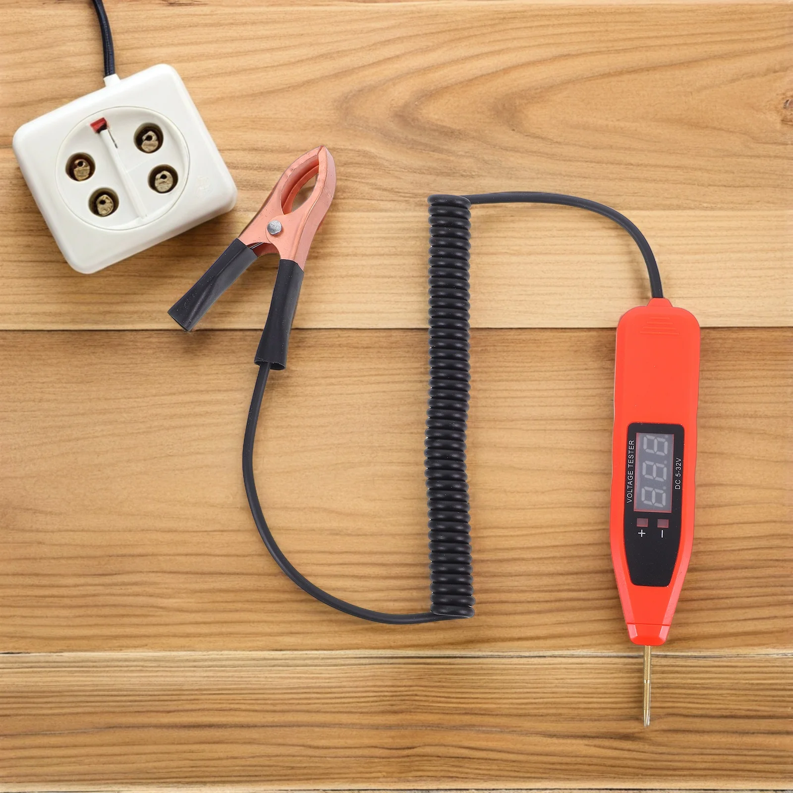 Multifunctional Car Circuit Detection Tool Digital Voltage Tester Pen Automotive Wiring Tester For Vehicle Electrical System
Multifunctional Car Circuit Detection Tool Digital Voltage Tester Pen Automotive Wiring Tester For Vehicle Electrical System