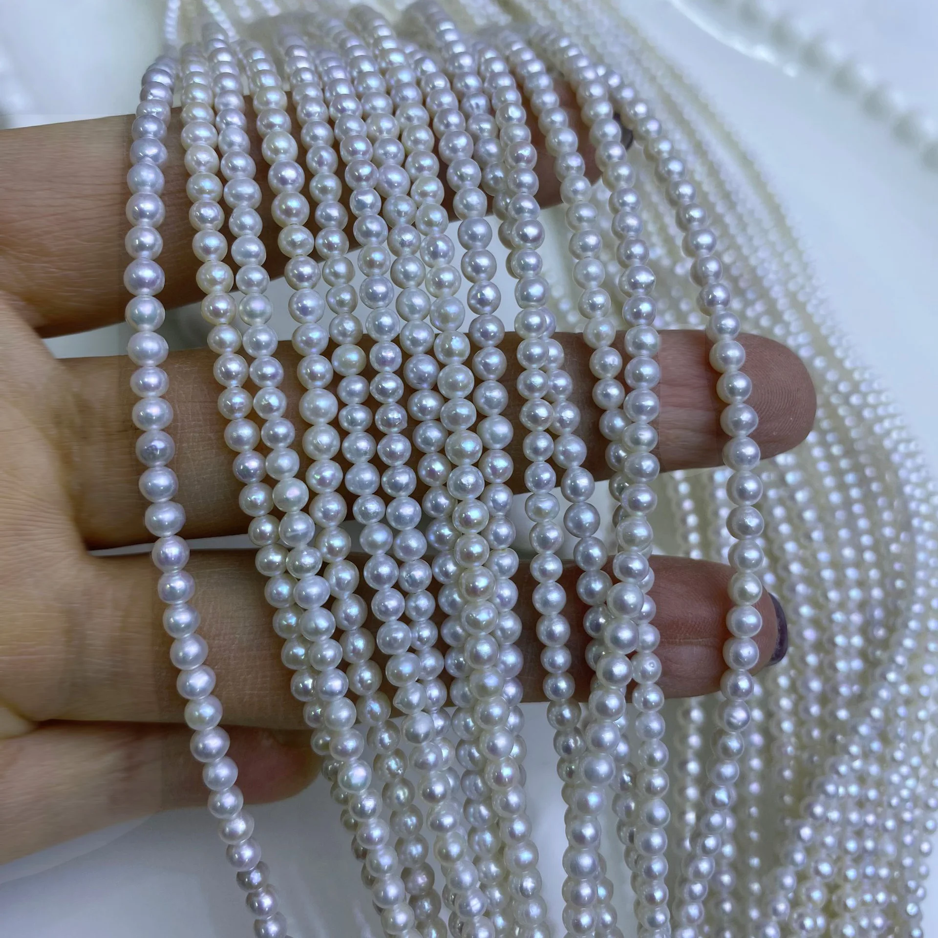 Natural Freshwater Pearl Round Loose Beads High Luster Charms for DIY Women Men Necklace Bracelet Jewelry Making Accessories
Natural Freshwater Pearl Round Loose Beads High Luster Charms for DIY Women Men Necklace Bracelet Jewelry Making Accessories