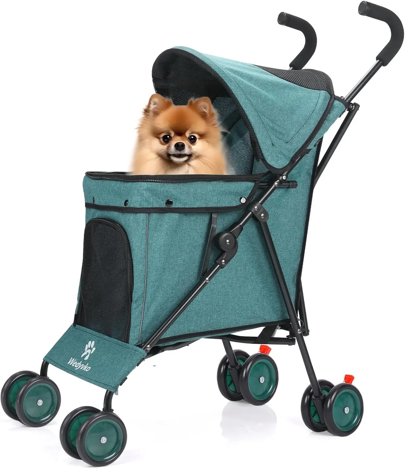 Pet Stroll - темно-зеленый, дизайн в виде зонта, до 33 фунтов, с аксессуарами
Pet Stroll - темно-зеленый, дизайн в виде зонта, до 33 фунтов, с аксессуарами