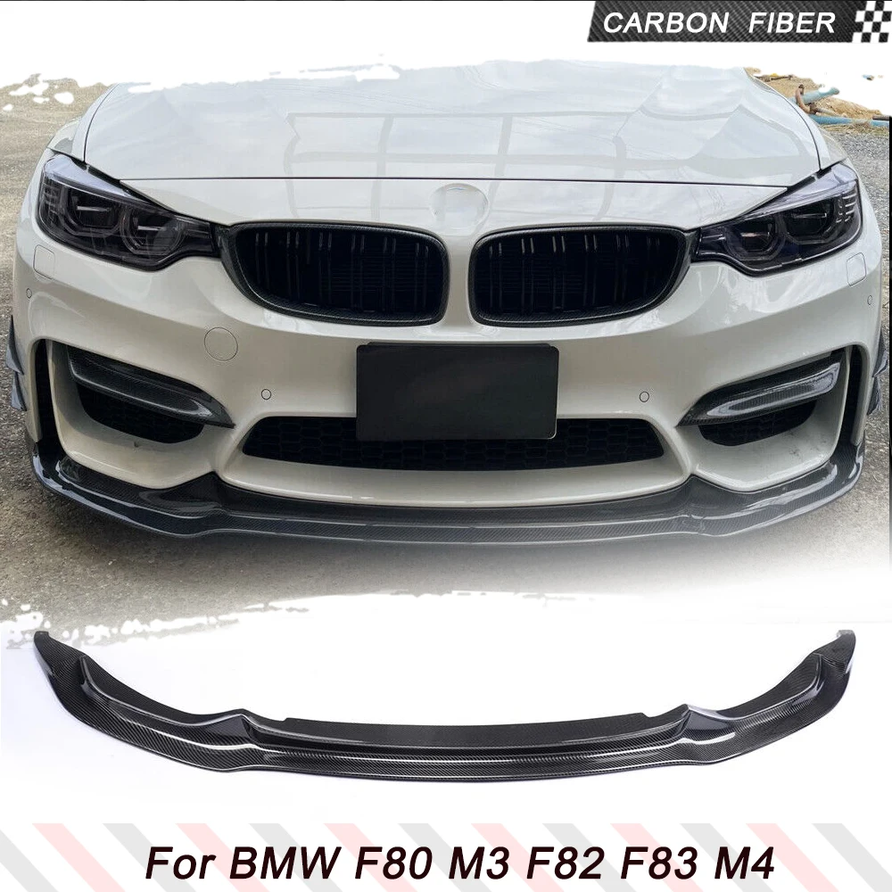 Car Front Bumper Lip for BMW F80 M3 F82 F83 M4 2014-2019 Carbon Fiber Front Chin Spoiler Splitter Protector Racing Body Kit FRP
Car Front Bumper Lip for BMW F80 M3 F82 F83 M4 2014-2019 Carbon Fiber Front Chin Spoiler Splitter Protector Racing Body Kit FRP