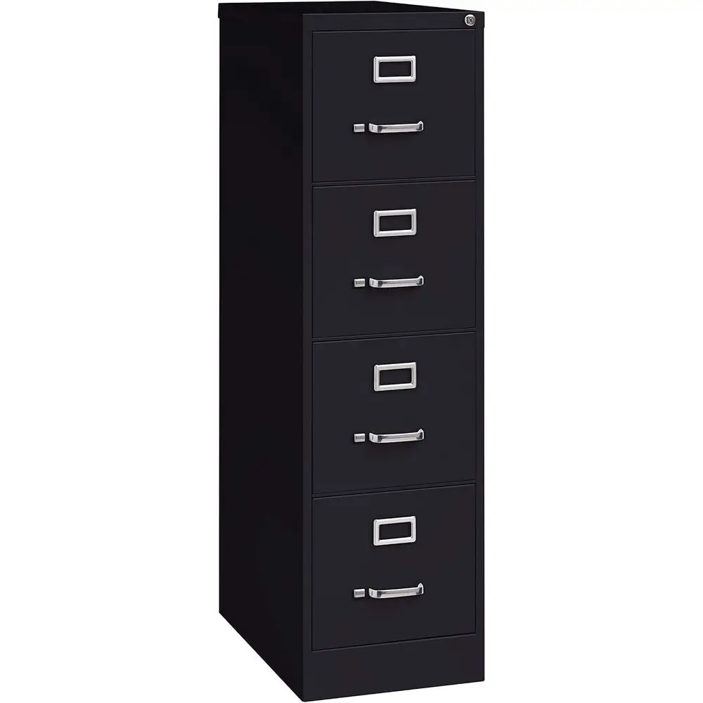 4 Drawer Letter Size File Cabinet, 25 Depth, Black
4 Drawer Letter Size File Cabinet, 25 Depth, Black