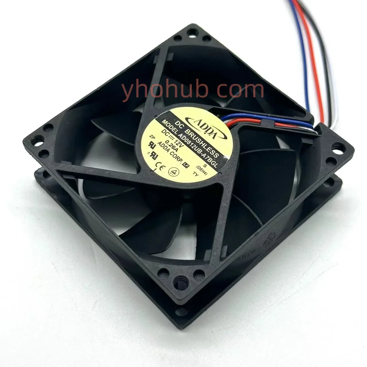 ADDA AD0812UB-A7BGL S DC 12V 0.26A 80x80x25mm Server Cooling Fan
ADDA AD0812UB-A7BGL S DC 12V 0.26A 80x80x25mm Server Cooling Fan