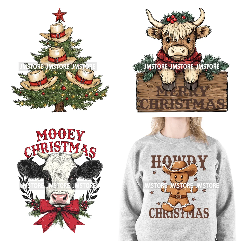 Howdy Country Cowboy Western Merry Christmas Tee Cow Chickens Coquette Iron On DTF Transfers Stickers Ready To Press For Clothes 
Howdy Country Cowboy Western Merry Christmas Tee Cow Chickens Coquette Iron On DTF Transfers Stickers Ready To Press For Clothes