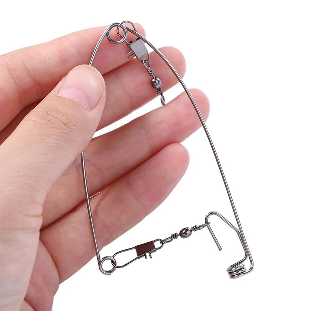 10PCS Automatic Fishing Hook High Elastic Stainless Steel Fishing Hook Tool Automatic Fishing Device Supplies
10PCS Automatic Fishing Hook High Elastic Stainless Steel Fishing Hook Tool Automatic Fishing Device Supplies